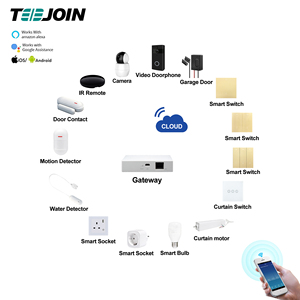 חכם בית אביזרי Alexa הד Google בית Zigbee Domotica חכם בית אוטומציה מערכת