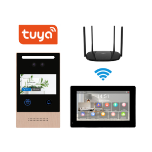 Small Size 4.3 Inch 1080P HD <strong>IP</strong> <strong>Intercom</strong> System Tuya Villa <strong>Intercom</strong> System Night Vision Video Doorbell <strong>Camera</strong> Video <strong>Intercom</strong> - Product Image 5
