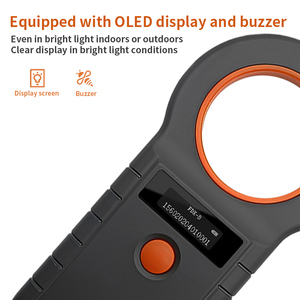 JR wrfid RFID etiketi okuyucu köpek kedi pet inek hayvan çip kimlik çip tarayıcı hayvan çip okuyucu - Product Image 4