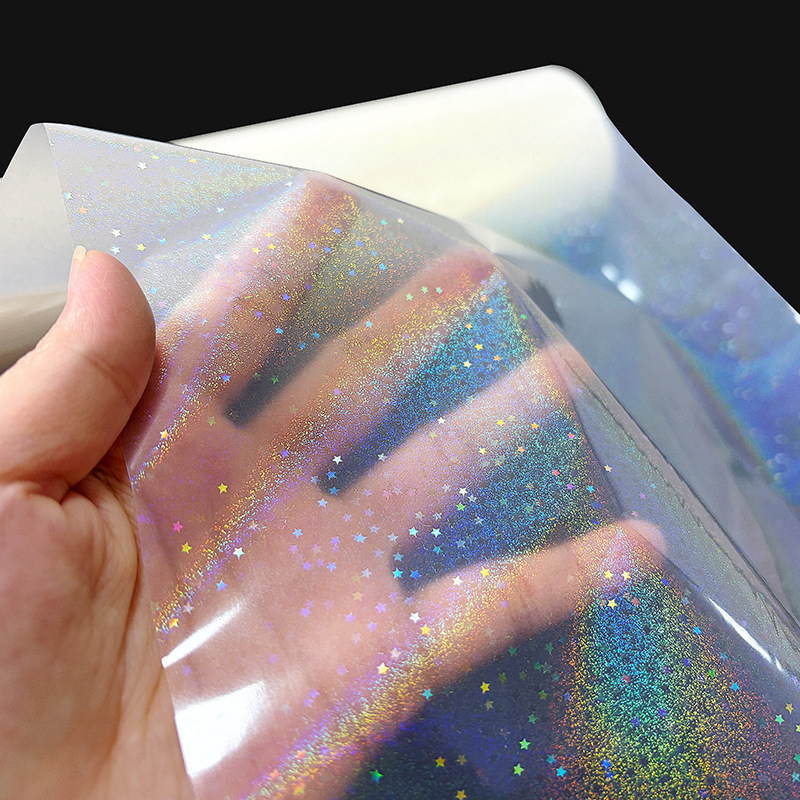 Film de plastification thermique (Motif sable fin et étoiles)
