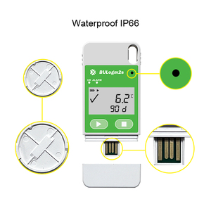 Sistemas de monitoreo de humedad y temperatura de telemetría IoT Registrador de datos de temperatura USB multiusos