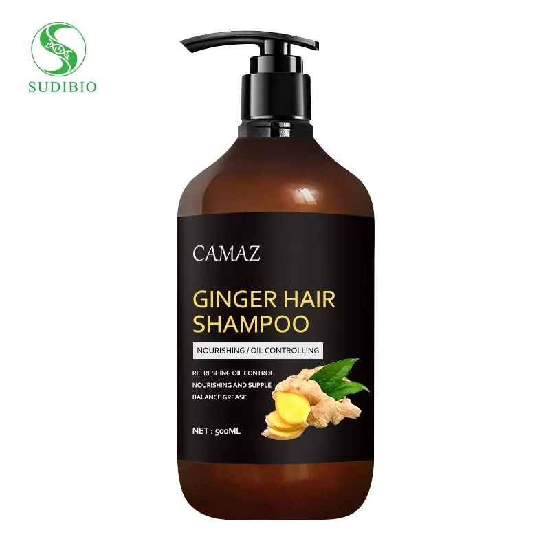 Grossiste naturel shampoing au gingembre biologique 7 jours pour la croissance des cheveux shampoing au gingembre Anti-chute des cheveux