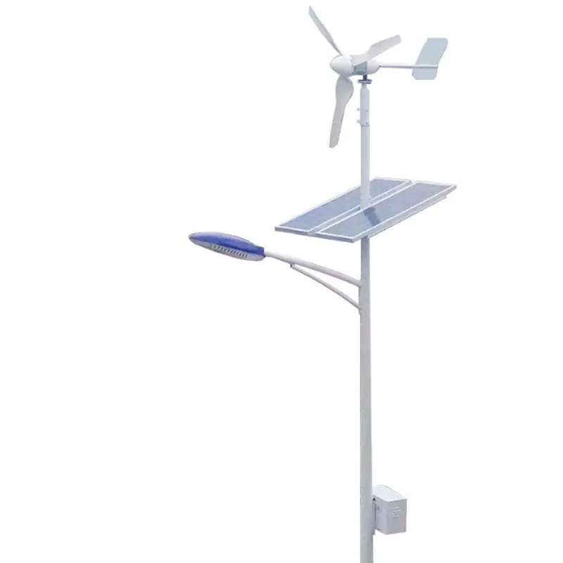 BSW-sistema de alumbrado público híbrido de viento y solar, luces led de calle de alta calidad y baratas