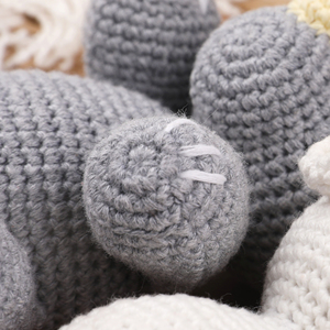 100% el yapımı tığ örme oyuncak sevimli mini dolması tığ hayvan oyuncaklar - Product Image 4