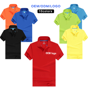 เฮฟวีเวตสำหรับผู้ชายพิมพ์ลายหนังนิ่มสำหรับเสื้อโปโลทรงหลวมถักแขนสั้นกระดุมครึ่งเม็ดแบบกำหนดเองพิมพ์ลายสีทึบสำหรับโปโล - Product Image 5