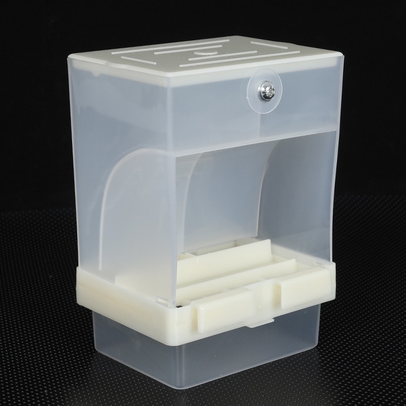 White-350g Compact Dual-Compartment Screw-Mounted External