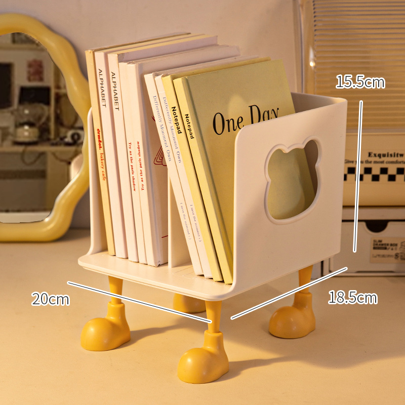 Little Bear Book Stand with White Feet