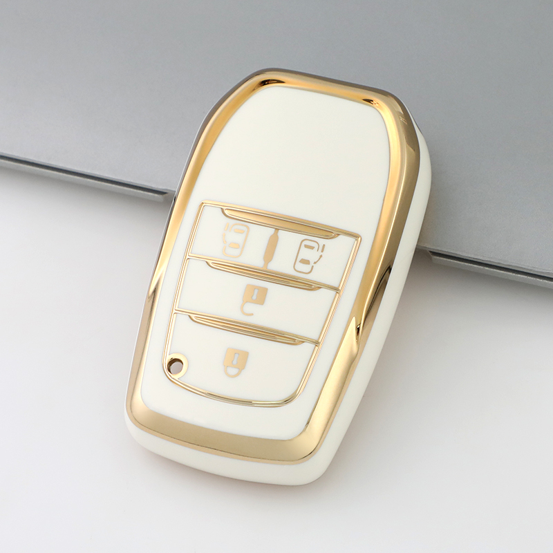 4 Button B White