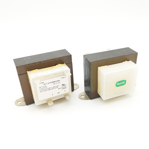 Transformador de potencia EI 66 32 con bobina de cobre monofásica Entrada de 110V/12V 24V 36V 380V Salida PCB Step-Up Uso electrónico - Product Image 1