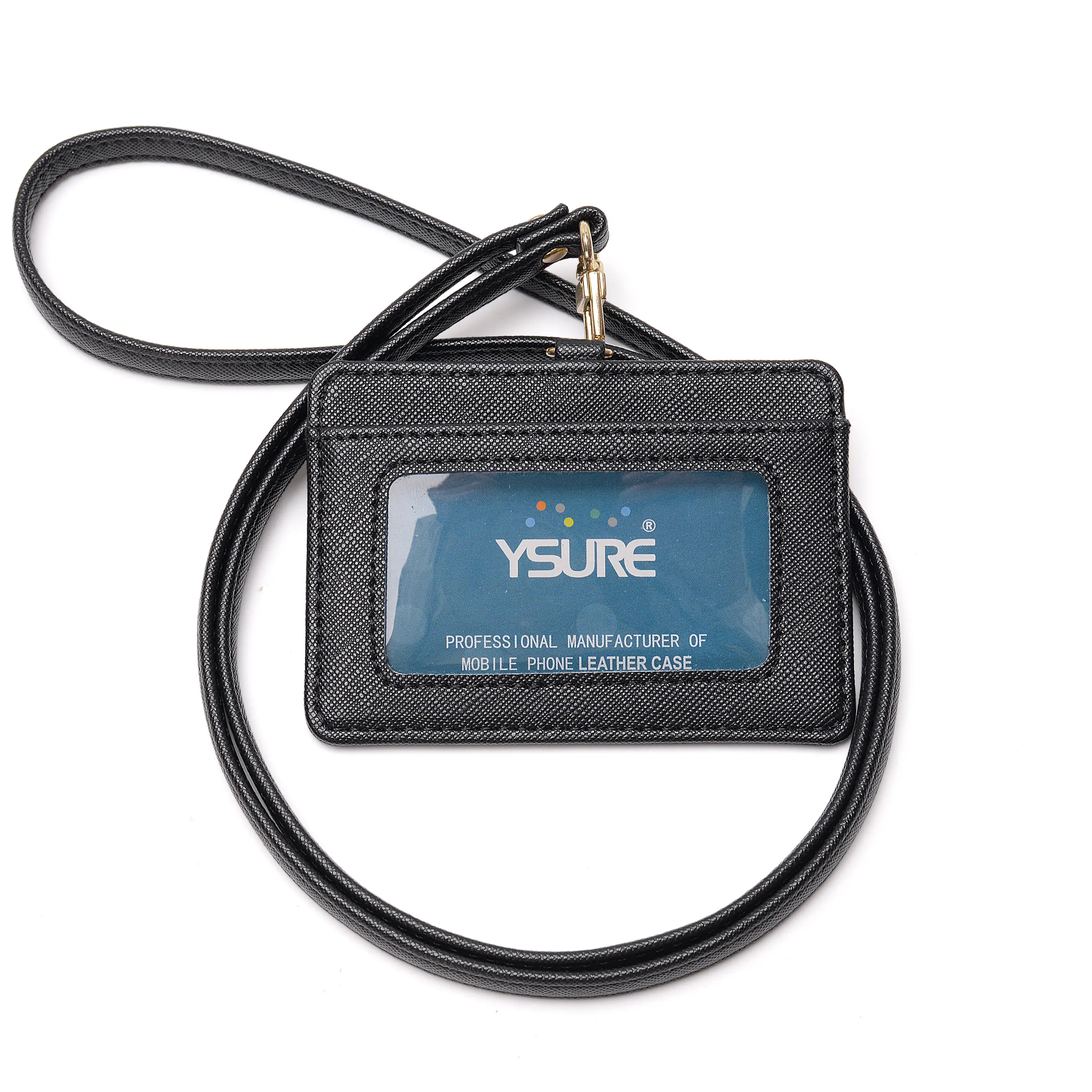 Motif tissé et porte-cartes en cuir PU mince croisé porte-cartes étanche avec fronde petit portefeuille Portable
