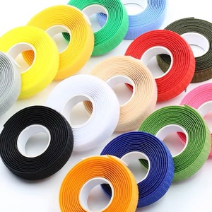 Sew <strong>on</strong> <strong>Hook</strong> and <strong>Loop</strong> Self Closing Braided Sleeves <strong>Hook</strong> and <strong>Loop</strong> Adhesive Tape for Hoops Elastic Self-adhesive - Product Image 3