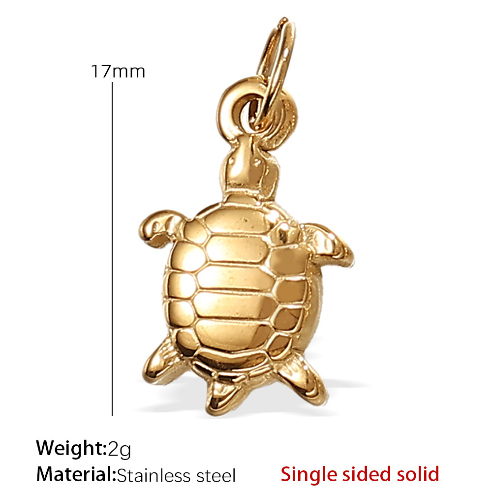 17mm turtle charm