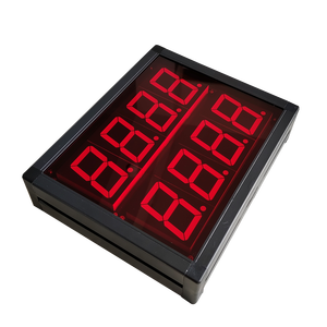 Пользовательский светодиодный цифровой дисплей 3/5/8/12 дюймов Modbus ASCII большой экран RS232 RS485 TTL 0-20mA 0-10VDC Аналоговый Цифровой программируемый - Product Image 1