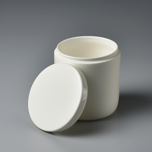 定制各种形状带盖圆柱形氧化锆陶瓷坩埚 - Product Image 1
