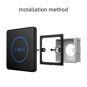 COOLCODE CR08 Smart Access Control <strong>Card</strong> <strong>Reader</strong> <strong>Tcp</strong> RS485 Wiegand 13.56mhz IC Nfc Access Control <strong>Card</strong> <strong>Reader</strong> for Office Buildings - Product Image 2