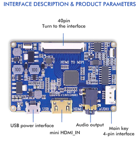 45 pins 450 nits 8.9 inch 1920*1200 <strong>TFT</strong> <strong>Lcd</strong> Module <strong>LCD</strong> Display With <strong>Controller</strong> Board - Product Image 5