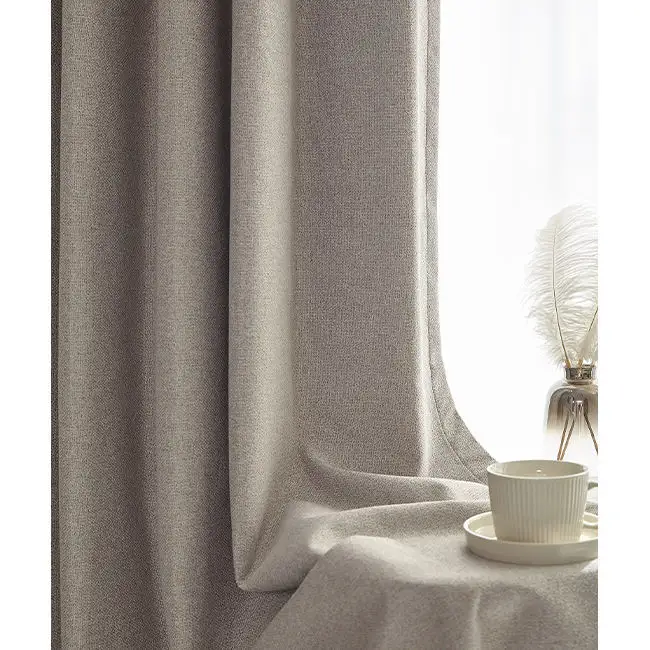 Cortinas em tecido para sala de estar, cortinas luxuosas modernas de janela de 110" polegadas 280 cm de largura