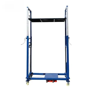 Teleskop fernbedienung Heben Falten Bewegliche elektrische Gerüst plattform Dekoration Be-und Entlade stelle - Product Image 5