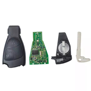 Mer-cedes ben-z için 2 düğmeli katlanabilir akıllı uzaktan anahtar Fob 433MHz NEC Chip EZS anti-hırsızlık sistemi FCC ID IYZ 3312 - Product Image 5
