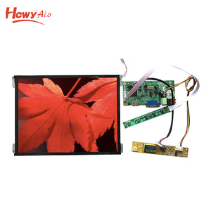 Tamaño pequeño montado en la pared de 10 pulgadas de Metal Industrial caso Monitor abierta No marco pantalla LCD TFT - Product Image 1
