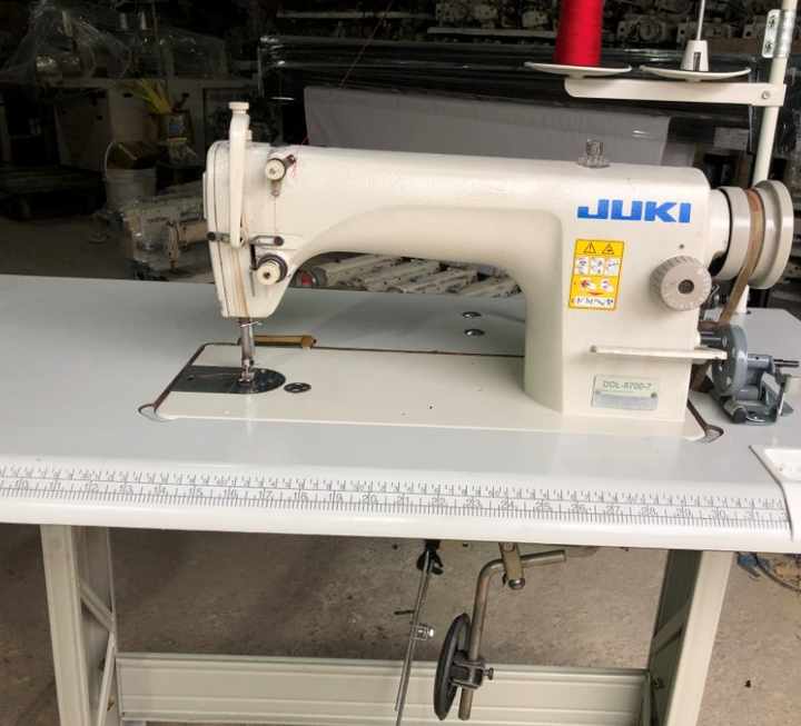Original Used Juki8700 Single Needle Lockstitch Industrial Sewing Machine