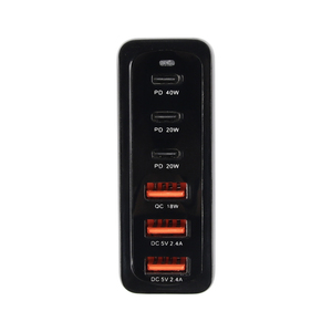 3A3C GaN 120W şarj 6 port USB tip C PD şarj hızlı şarj akıllı cep telefonu için 3.0 USB masaüstü şarj cihazı 120W - Product Image 4