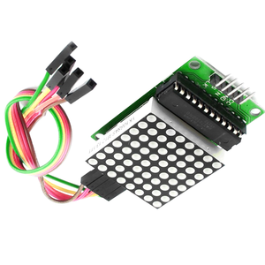 LED-Anzeige MAX7219 Punkt-LED-Matrix modul 8*8 MCU-Steuer modul Für Arduino 5V-Schnittstellenmodul 8x8 Ausgangs eingang Gemeinsame Kathode