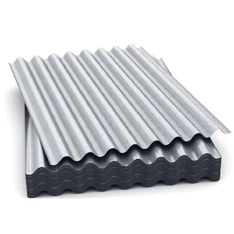 zinc Galvanized GI / Galvalume PPGI / PPGL roofing sheet corrugated steel plate