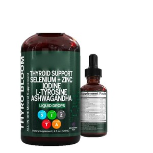 Suplemento Líquido Herbal para Tireoide 120ml: Aumenta a Energia Celular e o Metabolismo - Product Image 1