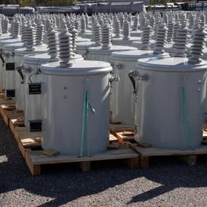 Einphasiger Aufwärts transformator 7,62 kV 37,5 kVA bis 50kVA Pol mit mehreren Ein-und Ausgangs spannungen - Product Image 4