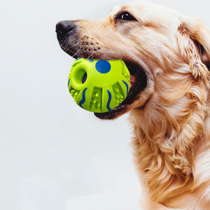 ペットのおもちゃ犬セルフハイおもちゃ犬のおもちゃくすくす笑うサウンドボール噛むペットボールローリング歯研削救済退屈