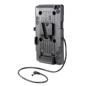 FS5/FS7/EVA1 WC kamera aksesuarları için DC konnektörü ile v-montaj plakası - Product Image 1