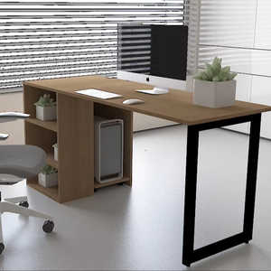 Escritorio ejecutivo de diseño moderno para oficina comercial Estación DE TRABAJO ergonómica con particiones de oficina y mesas de ordenador - Product Image 2