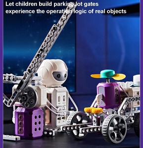 Kit di blocchi di costruzione di circuiti staminali fai da te 402 esperimenti scientifici di fisica modellano il collegamento di circuito costruendo blocchi di programmazione giocattolo Set di blocchi - Product Image 6