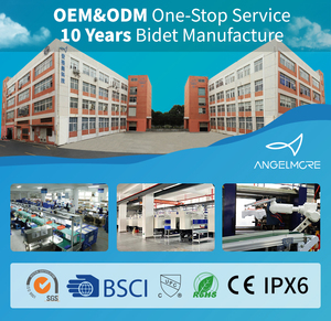 Ultra ince CUPC kendini temizleme çift meme soğuk su püskürtme bide B2B ön ve arka bide eki için klozet taharetliği - Product Image 5