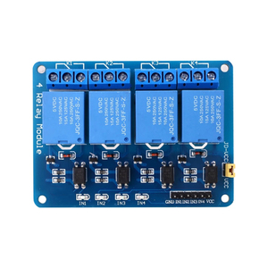 5V/12V/24V <strong>4</strong>-<strong>Channel</strong> <strong>Relay</strong> Module Shield ARM PIC AVR DSP Electronic 5V <strong>4</strong> <strong>Channel</strong> <strong>Relay</strong>.<strong>4</strong> road 5V <strong>Relay</strong> Modul - Product Image 1