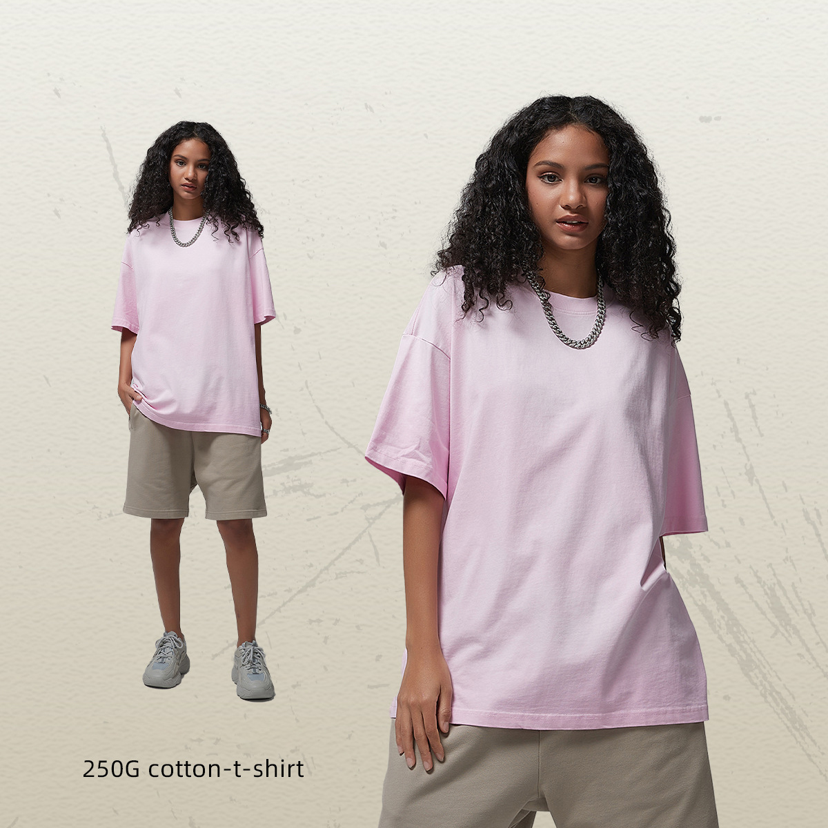 Spray dyeing light powder