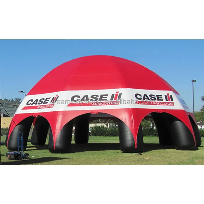Araignée gonflable de tente de 40 pieds, grande tente gonflable d'araignée pour la publicité