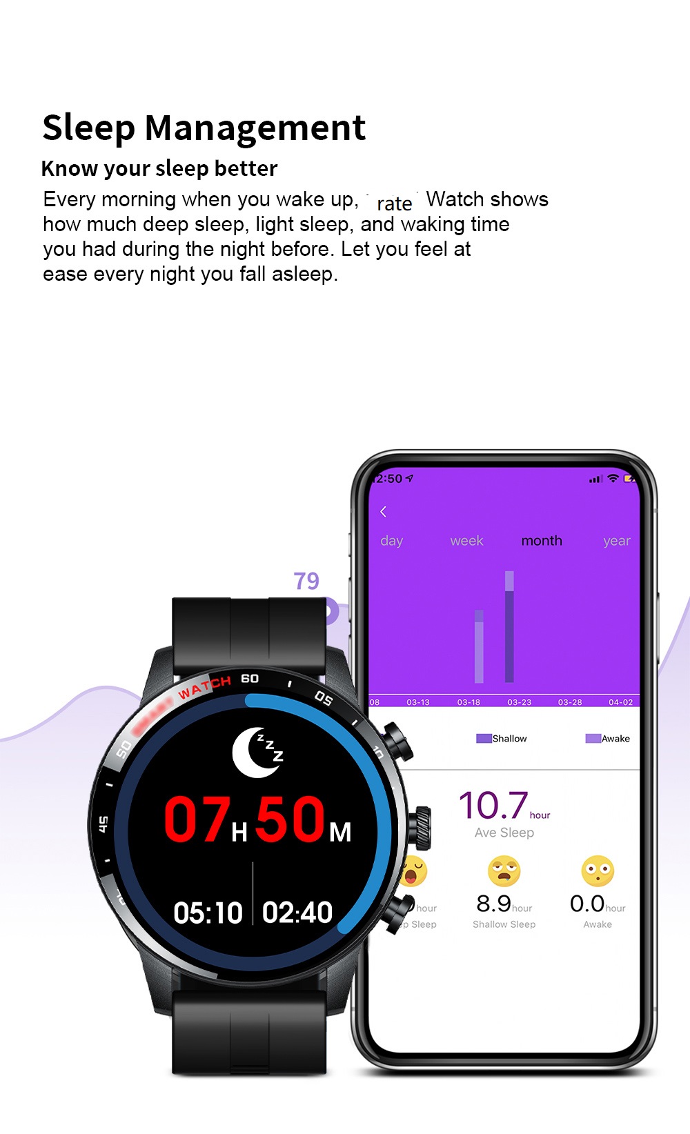CURREN – montre étanche pour hommes, moniteur de fréquence cardiaque, moniteur de Fitness, montre numérique sport, lecture de musique, écran HD pour Android IOS