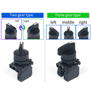 XB5 düğme anahtarı serisi XB5-21/22/41/33/53 2P3P anahtar ile uzun saplı düğmeyi seçin - Product Image 5