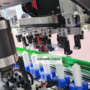 F16 macchina di riempimento della crema ad alta velocità macchina di riempimento soffiaggio automatico di riempimento della vite di tappo automatico bottiglia fuori macchina - Product Image 3