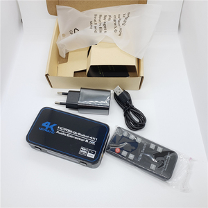 UHD 4K <strong>4</strong> <strong>Input</strong> <strong>1</strong> <strong>Output</strong> 2.0 Switch 4x1 <strong>Switcher</strong> Box Audio Extractor With ARC IR Control HDCP 2.2 For TV PS5