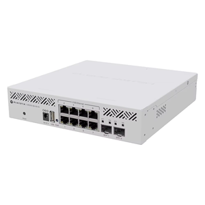 MikroTik Conmutador de enrutamiento gestionado de red de capa 3 + 2S + IN 2,5G de 1/2 pulgadas - Product Image 3