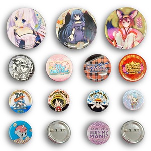 パーソナライズされたメタルバッジカスタムロゴブリキ記念バッジアニメーションキャラクターブジメダルバッジ用にカスタムメイド - Product Image 4