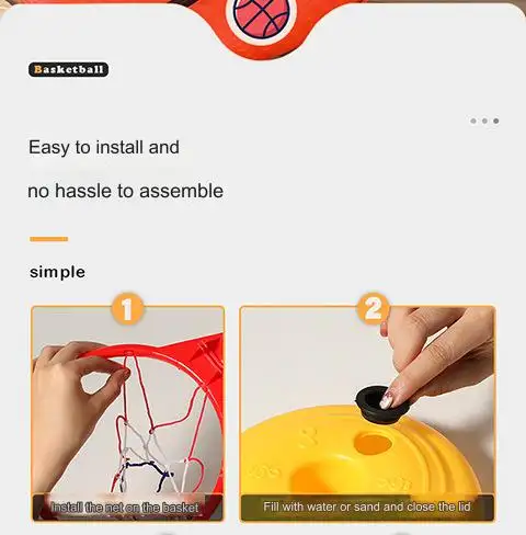 ใหม่การศึกษาเด็กขาตั้งบาสเก็ตบอลกลางแจ้งยกเด็กแขวนบ้านอนุบาลเด็กชายและเด็กหญิงของเล่น