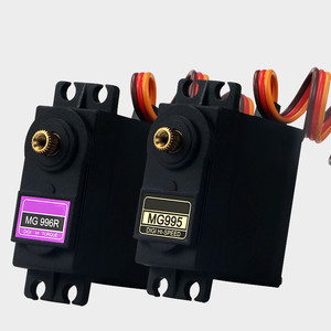 Yüksek hızlı tork servolar dijital Towerpro MG996R mgjr MG995 Metal dişli Servo JR RC Model helikopter tekne araba için - Product Image 2