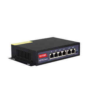 PSE 10/100M Ethernet interruptor de montaje en rack interruptor de red de 4 puertos con 2 RJ45 Uplink POE AI interruptor inteligente para cámara IP/AP inalámbrico - Product Image 5