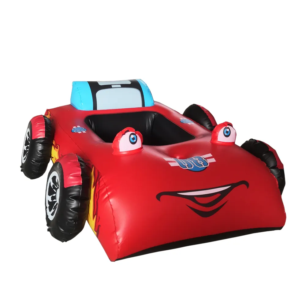 Rotes aufblasbares Auto zum Verkauf hochwertige PVC-Werbe auto Modell auto ballon für Werbung