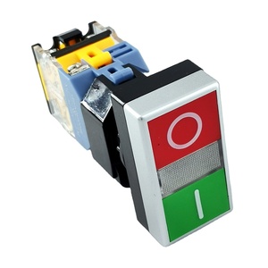 LED indicatore pulsante interruttore 22mm LA38-11D DC12V 24V AC 220V 380V 1NO + 1NC illuminato pulsante a doppia testa - Product Image 4