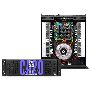 Hot Sell CA20 Power <strong>Amplifier</strong> 3U <strong>2</strong>*1200W High Powerful Class H Stereo <strong>Output</strong> Audio System <strong>2</strong> Channel Professional Power <strong>Amplifier</strong>